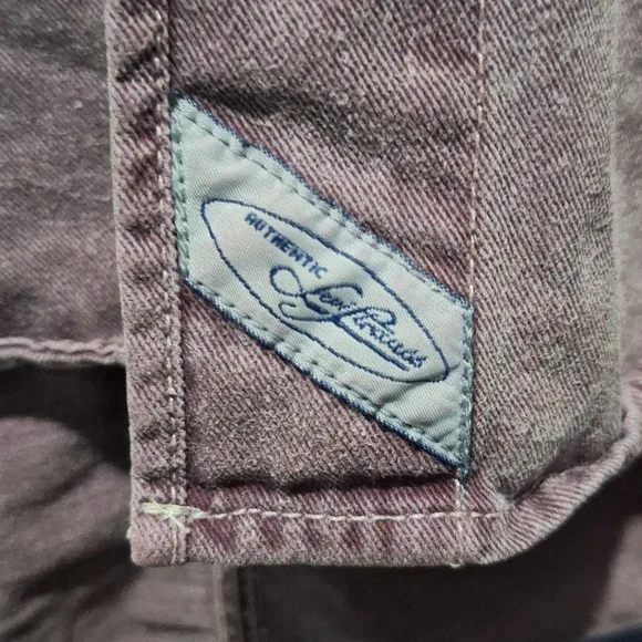 Vintage Levi Strauss Two Horse Brand Button Front Work Shirt Sz M - Picture 4 of 7